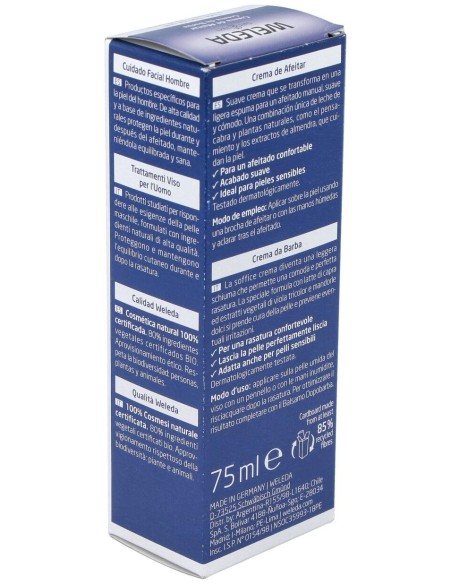 For Men Crema De Afeitar, Geles Y Espumas Weleda - Perfumes Club