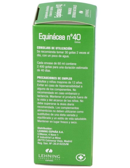 Echinacea Nº40 60Ml.