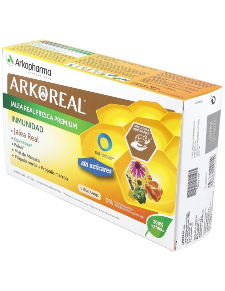 Arkoreal Jalea Real Inmunidad 20Amp. Bio S/A