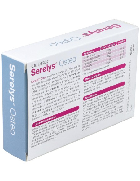 Serelys Osteo, 30 Cápsulas
