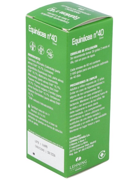 Echinacea Nº40 60Ml.