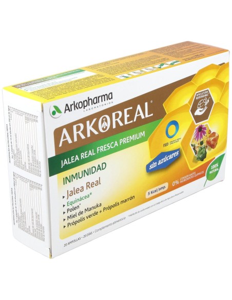 Arkoreal Jalea Real Inmunidad 20Amp. Bio S/A