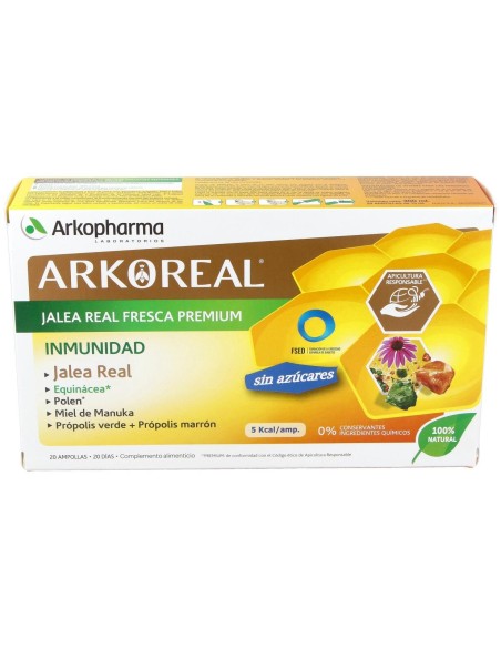 Arkoreal Jalea Real Inmunidad 20Amp. Bio S/A