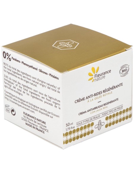 Fleurance Gelée Royale Crème Anti-Rides Régénérante 50Ml