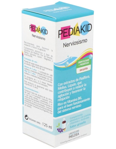 Pediakid Nerviosismo Jarabe 125Ml.