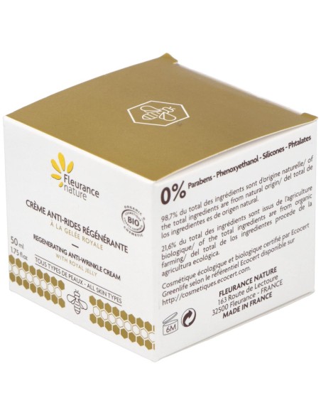 Fleurance Gelée Royale Crème Anti-Rides Régénérante 50Ml