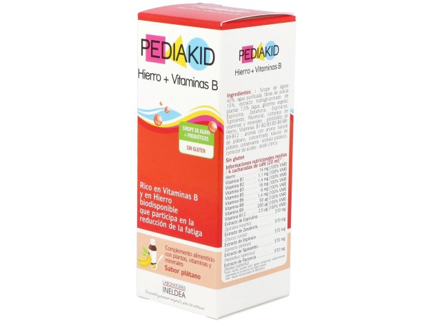 Pediakid Hierro-Vit.B Jarabe 125Ml.
