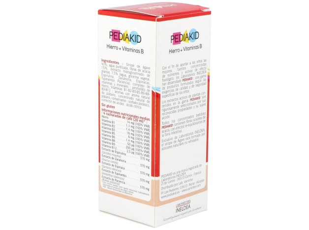 Pediakid Hierro-Vit.B Jarabe 125Ml.