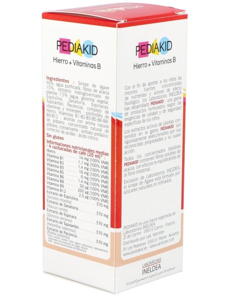 Pediakid Hierro-Vit.B Jarabe 125Ml.