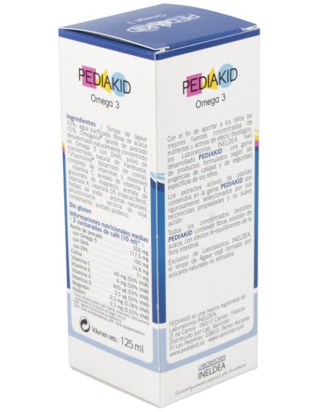 Pediakid Omega 3 Jarabe 125Ml.