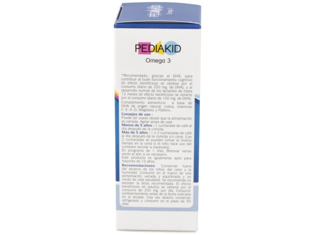 Pediakid Omega 3 Jarabe 125Ml.
