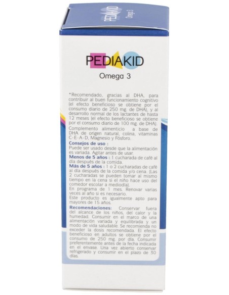 Pediakid Omega 3 Jarabe 125Ml.