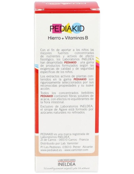 Pediakid Hierro-Vit.B Jarabe 125Ml.