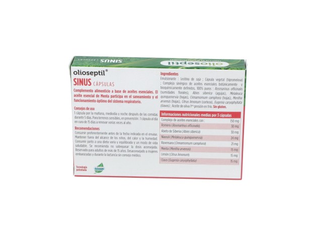 Olioseptil Nariz Y Garganta 15Cap.