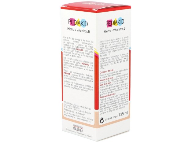 Pediakid Hierro-Vit.B Jarabe 125Ml.