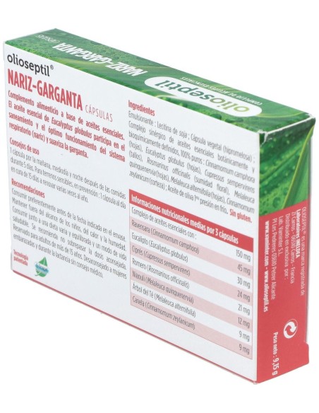 Olioseptil Sinus 15Cap.