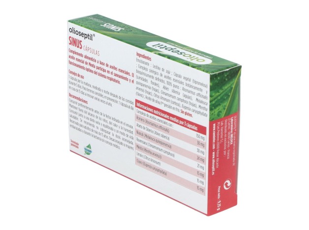Olioseptil Nariz Y Garganta 15Cap.