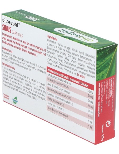 Olioseptil Nariz Y Garganta 15Cap.