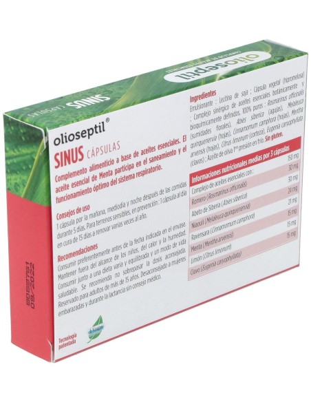 Olioseptil Nariz Y Garganta 15Cap.