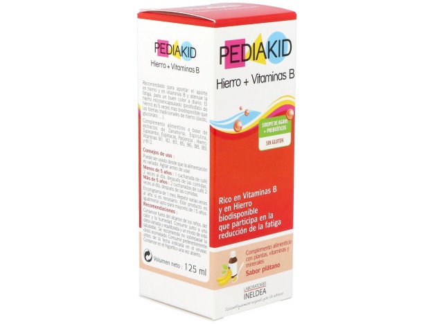 Pediakid Hierro-Vit.B Jarabe 125Ml.