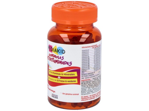 Pediakid Gominolas Multivitaminadas 60Gominolas