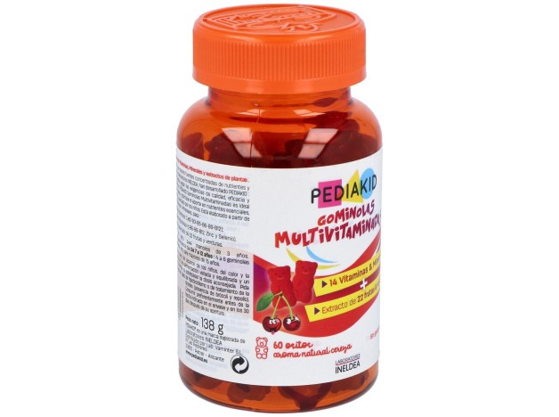 Pediakid Gominolas Multivitaminadas 60Gominolas