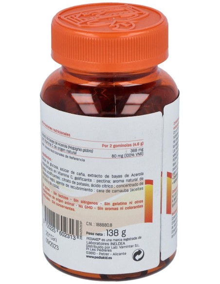 Pediakid Gominolas Vitamina C 60Gominolas