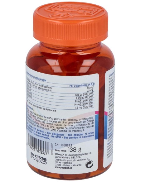 Pediakid Gominolas Omega 3 60Gominolas
