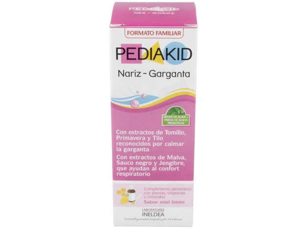 Pediakid Nariz-Garganta Jarabe 250Ml.