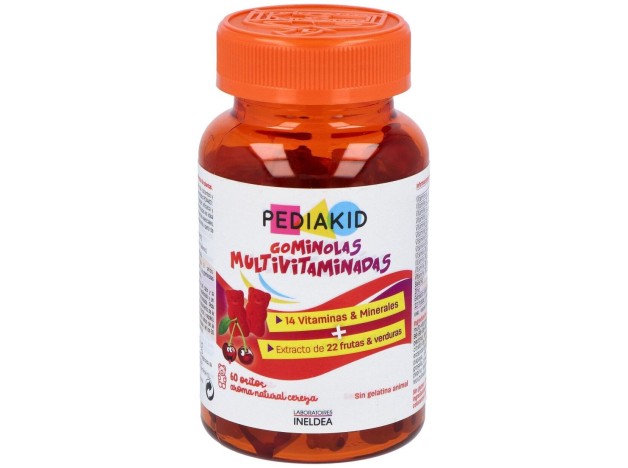 Pediakid Gominolas Multivitaminadas 60Gominolas