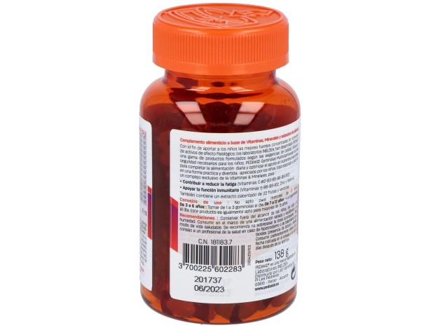 Pediakid Gominolas Multivitaminadas 60Gominolas