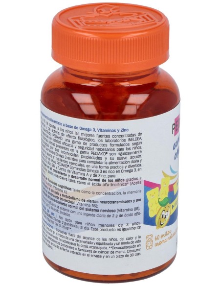 Pediakid Gominolas Omega 3 60Gominolas
