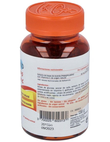 Pediakid Gominolas Vitamina C 60Gominolas