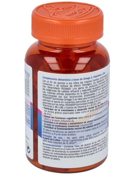Pediakid Gominolas Omega 3 60Gominolas