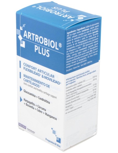 Artrobiol Plus Glucosamina+Condroitina 120Cap.