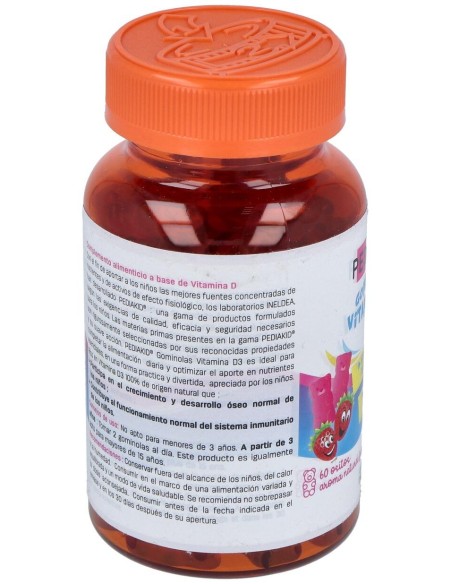 Pediakid Gominolas Vitamina D3 60Gominolas