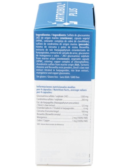 Artrobiol Plus Glucosamina+Condroitina 120Cap.