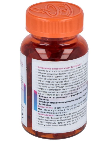 Pediakid Gominolas Vitamina D3 60Gominolas