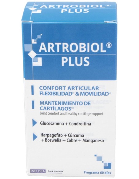 Artrobiol Plus Glucosamina+Condroitina 120Cap.