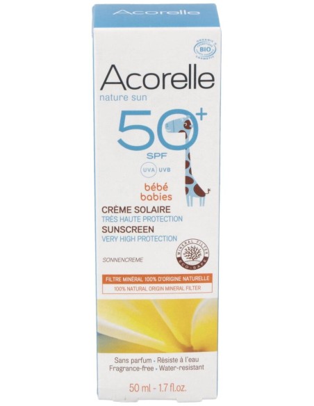 Crema Solar Bebe Spf50+ 50Ml. Bio