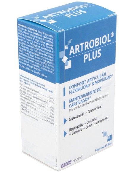 Artrobiol Plus Glucosamina+Condroitina 120Cap.