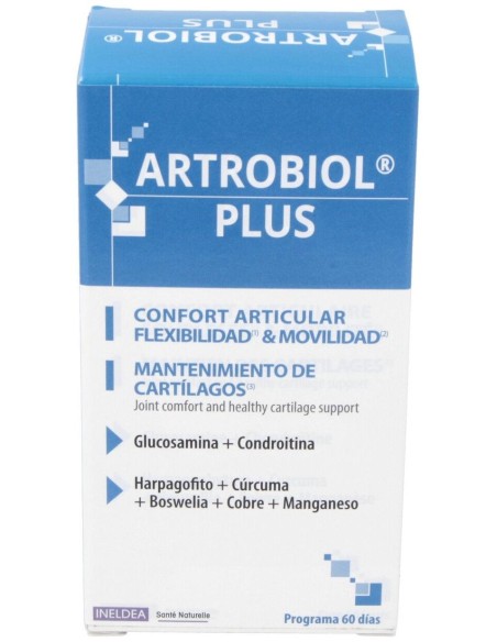 Artrobiol Plus Glucosamina+Condroitina 120Cap.