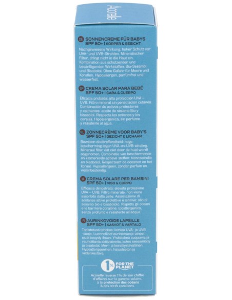 Crema Solar Bebe Spf50+ 50Ml. Bio