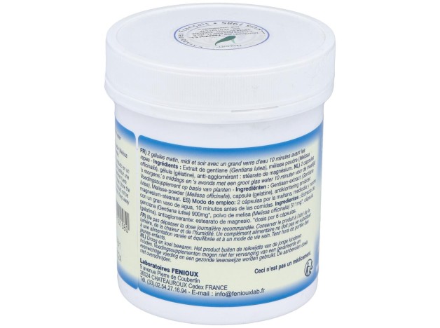 Genciana Melisa 200Cap.