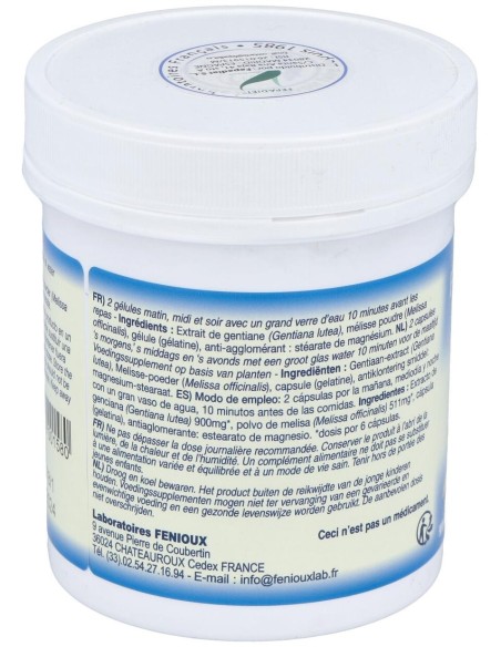 Genciana Melisa 200Cap.