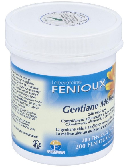Genciana Melisa 200Cap.