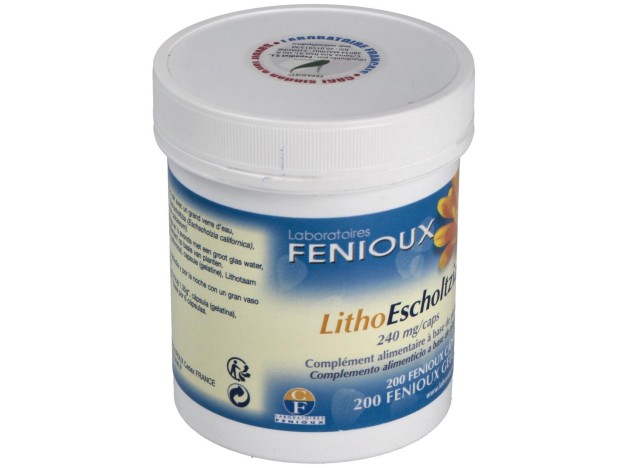 Fenioux Litho Escholtzia 240Mg 200Caps