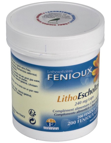 Fenioux Litho Escholtzia 240Mg 200Caps