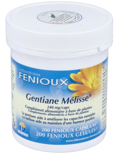 Genciana Melisa 200Cap.