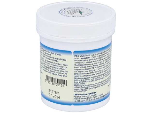 Genciana Melisa 200Cap.